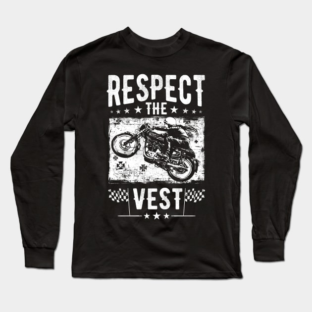 Respect the Vest Long Sleeve T-Shirt by jslbdesigns